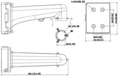 Dahua DH-PFB310W Кронштейны фото, изображение