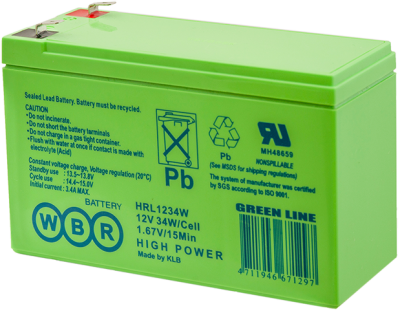 WBR HRL1234W F2 Аккумуляторы фото, изображение